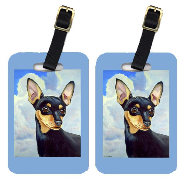 Pair of 2 Min Pin Luggage Tags by Caroline's Treasures