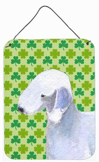 Caroline's Treasures Bedlington Terrier St. Patrick's Day Shamrock Wall or Door Hanging Prints