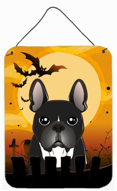 Halloween French Bulldog Wall or Door Hanging Prints BB1785DS1216 by Caroline&#39;s Treasures
