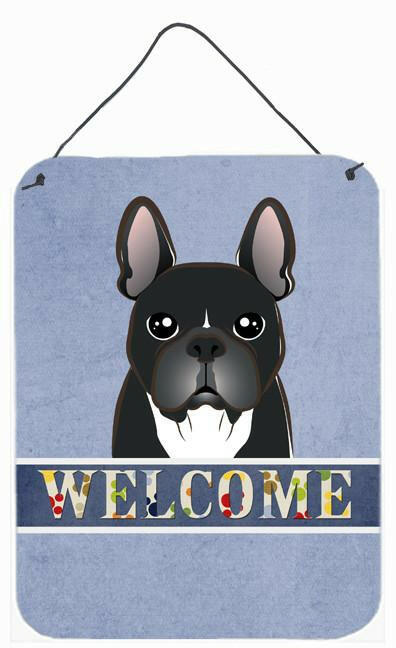 French Bulldog Welcome Wall or Door Hanging Prints BB1413DS1216 by Caroline&#39;s Treasures