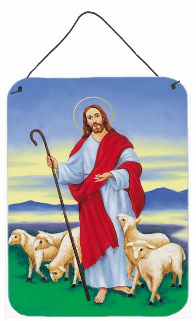 Jesus The Good Shepherd Wall or Door Hanging Prints AAH6876DS1216 by Caroline&#39;s Treasures