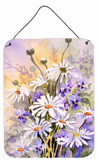 Daisies by Maureen Bonfield Wall or Door Hanging Prints BMBO0115DS1216 by Caroline's Treasures