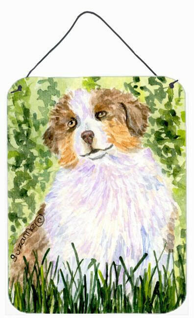 Caroline's Treasures Australian Shepherd Aluminium Metal Wall or Door Hanging Prints