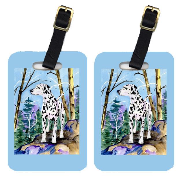 Pair of 2 Dalmatian Luggage Tags by Caroline&#39;s Treasures
