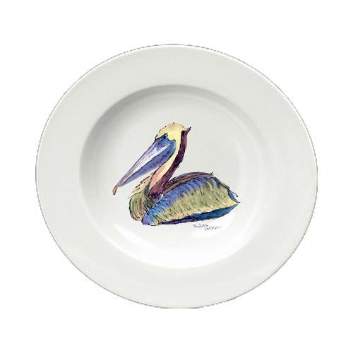 Pelican  Ceramic - Bowl Round 8.25 inch 8057-SBW by Caroline&#39;s Treasures