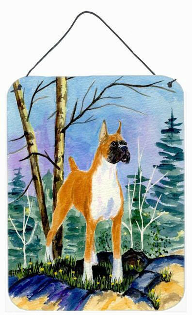 Caroline's Treasures Boxer Aluminium Metal Wall or Door Hanging Prints