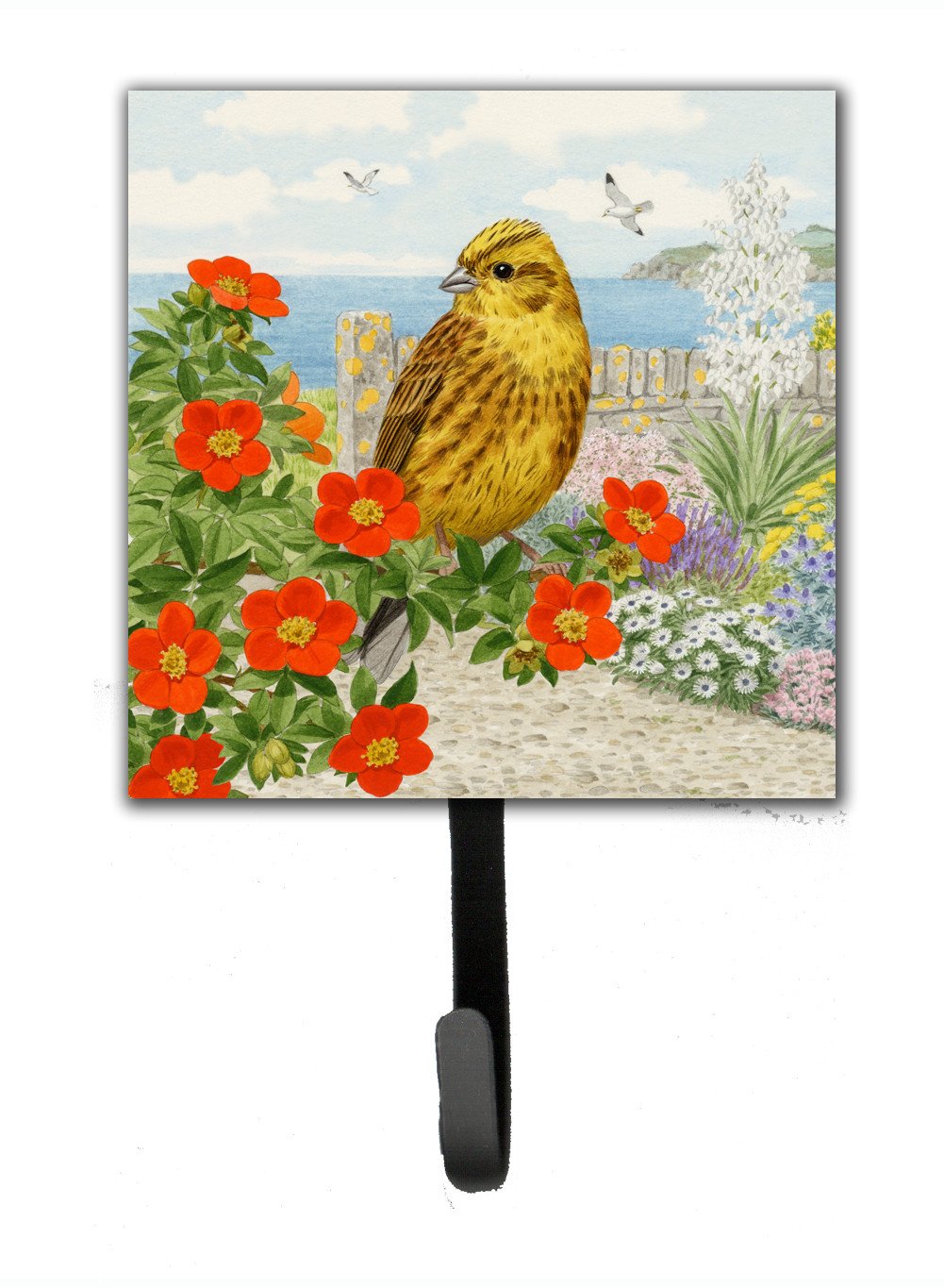 Caroline's Treasures Yellowhammer by Sarah Adams Leash or Key Holder ASAD0695SH4