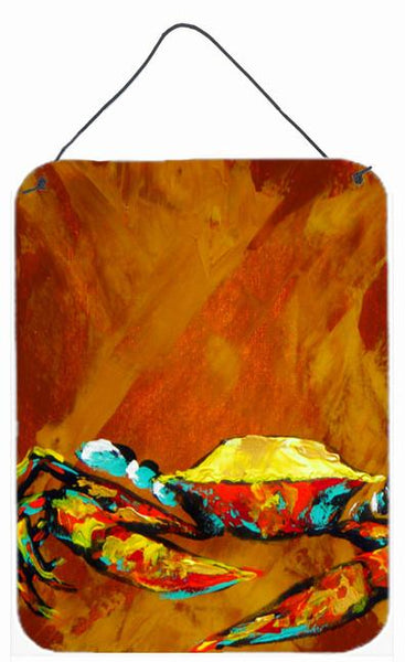 Caramel Coated Crab Wall or Door Hanging Prints MW1190DS1216 by Caroline's Treasures
