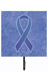 Periwinkle Blue Ribbon for Esophageal and Stomach Cancer Awareness Leash or Key Holder AN1208SH4 by Caroline&#39;s Treasures