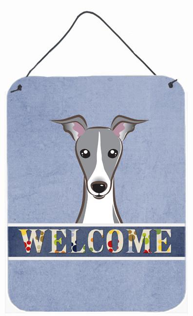 Italian Greyhound Welcome Wall or Door Hanging Prints BB1422DS1216 by Caroline&#39;s Treasures