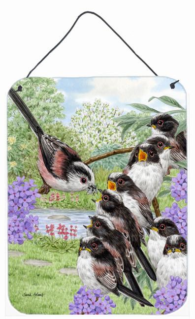 Long Tailed Tits Wall or Door Hanging Prints ASA2102DS1216 by Caroline&#39;s Treasures