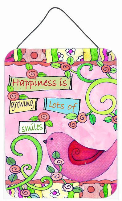 Flower Happiness in Growing Wall or Door Hanging Prints PJC1050DS1216 by Caroline&#39;s Treasures