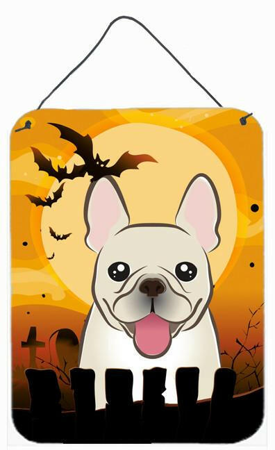 Halloween French Bulldog Wall or Door Hanging Prints BB1796DS1216 by Caroline&#39;s Treasures