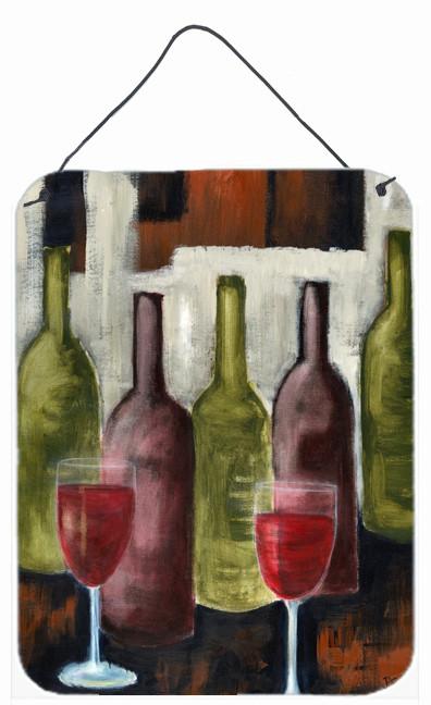 Red Wine by Petrina Sutton Wall or Door Hanging Prints PET0216DS1216 by Caroline&#39;s Treasures