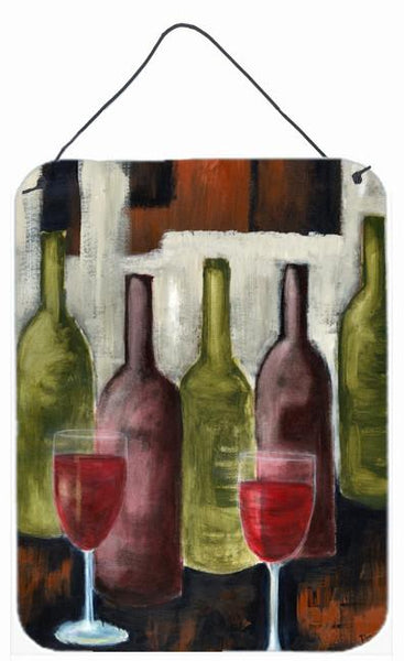 Red Wine by Petrina Sutton Wall or Door Hanging Prints PET0216DS1216 by Caroline's Treasures