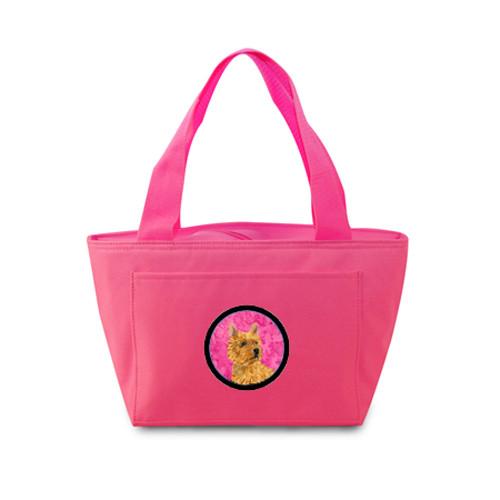 Caroline's Treasures Pink Norwich Terrier Lunch Bag or Doggie Bag SS4775-PK