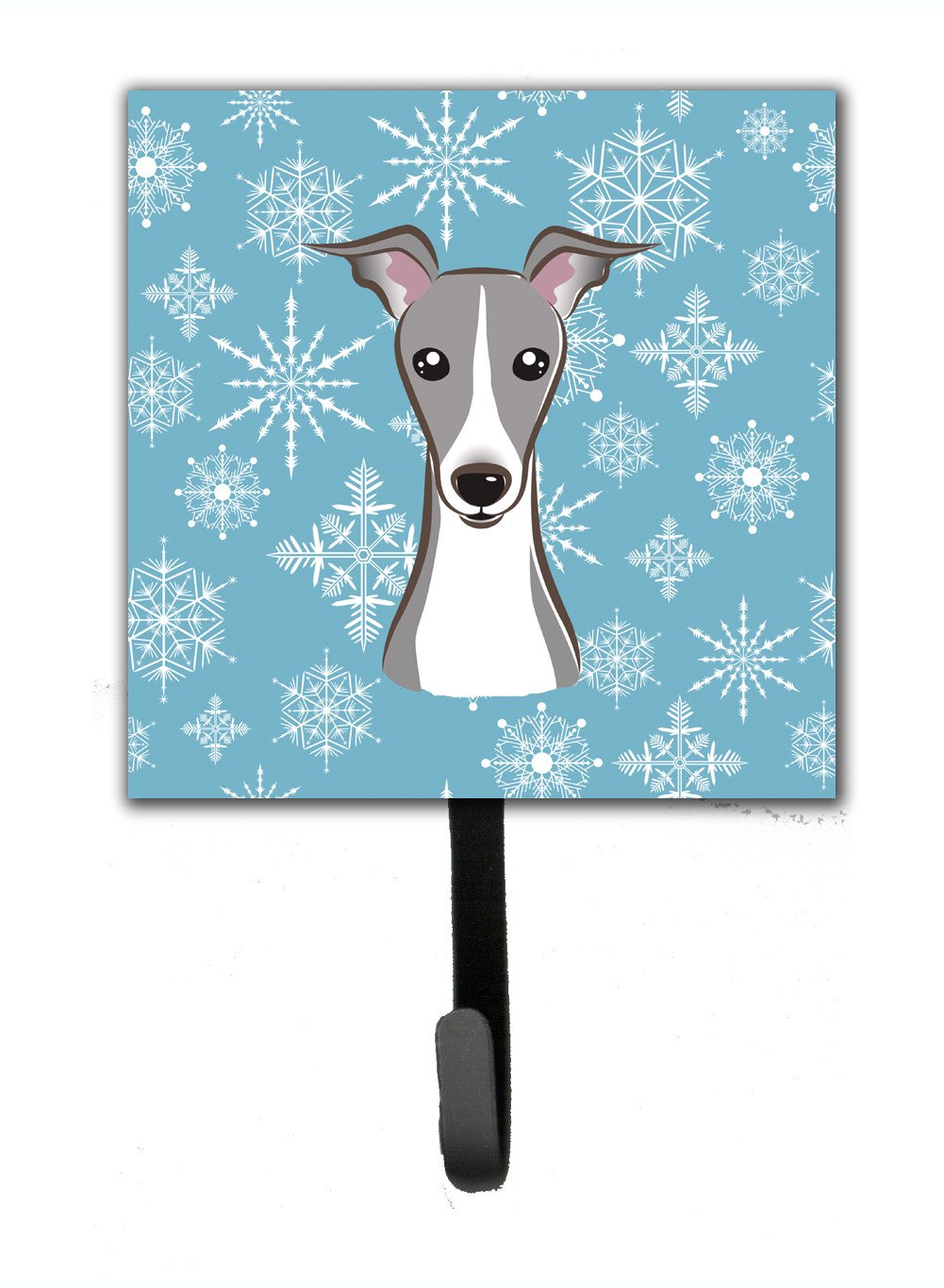 Snowflake Italian Greyhound Leash or Key Holder BB1670SH4 by Caroline&#39;s Treasures