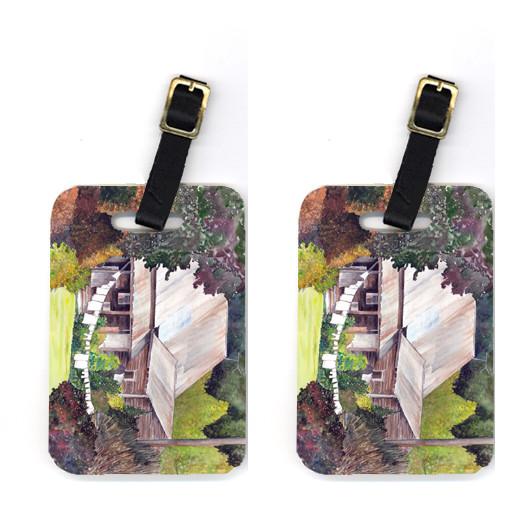Pair of Wash Day Luggage Tags by Caroline's Treasures