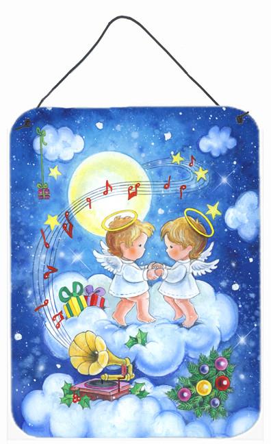 Angels Making Music Together Wall or Door Hanging Prints APH3790DS1216 by Caroline&#39;s Treasures
