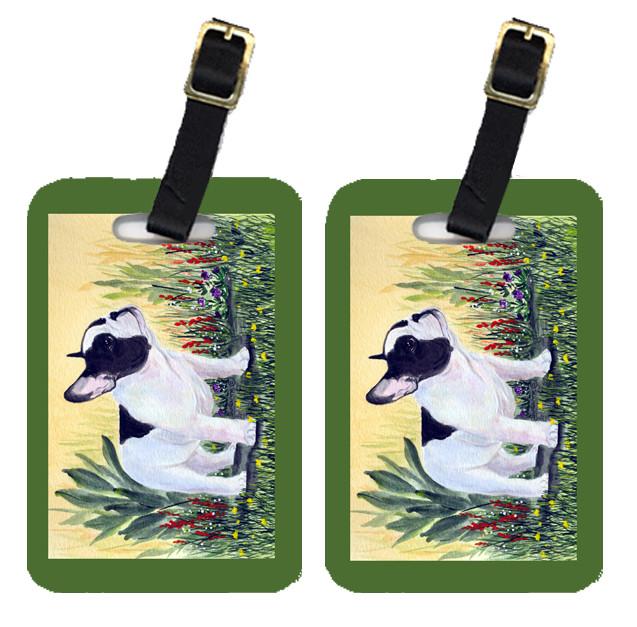 Pair of 2 French Bulldog Luggage Tags by Caroline&#39;s Treasures