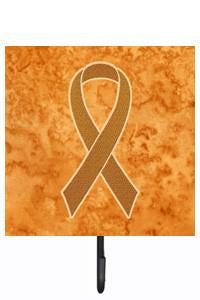 Orange Ribbon for Leukemia Awareness Leash or Key Holder AN1204SH4 by Caroline's Treasures