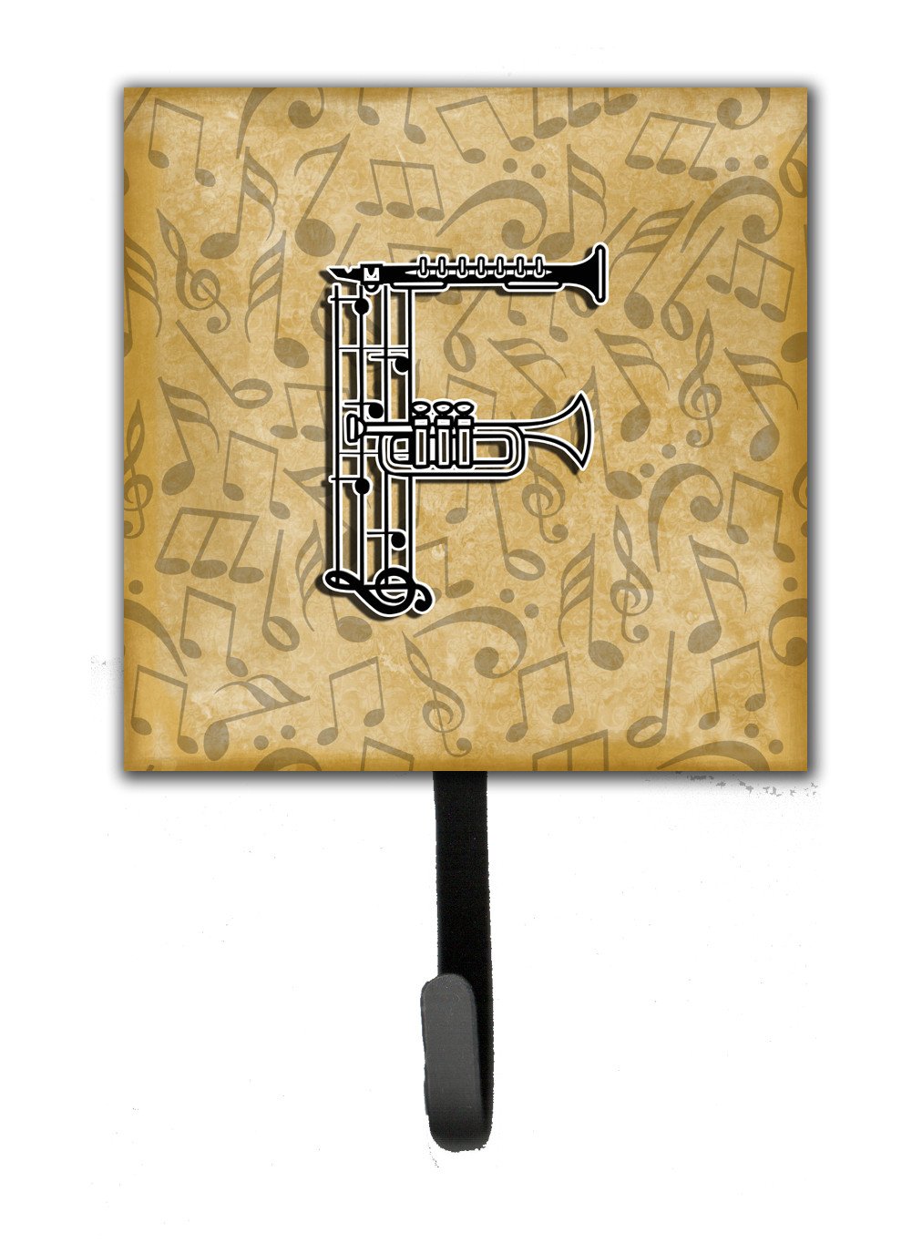 Letter F Musical Instrument Alphabet Leash or Key Holder CJ2004-FSH4 by Caroline&#39;s Treasures