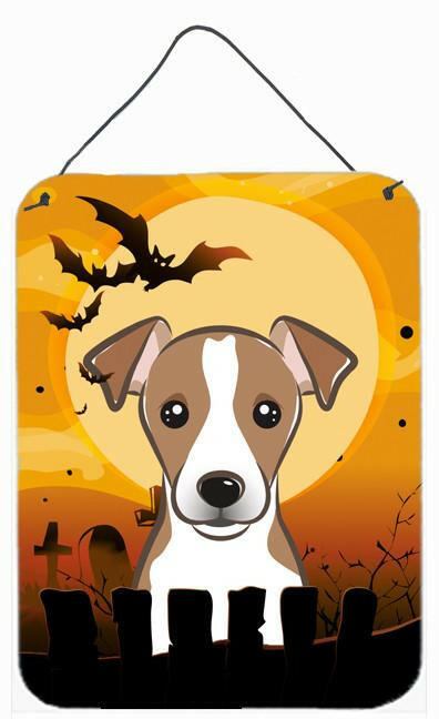 Halloween Jack Russell Terrier Wall or Door Hanging Prints BB1818DS1216 by Caroline&#39;s Treasures
