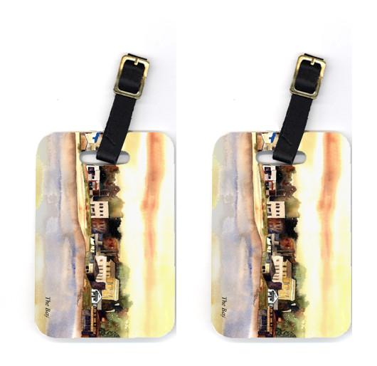Pair of The Pass Luggage Tags by Caroline's Treasures