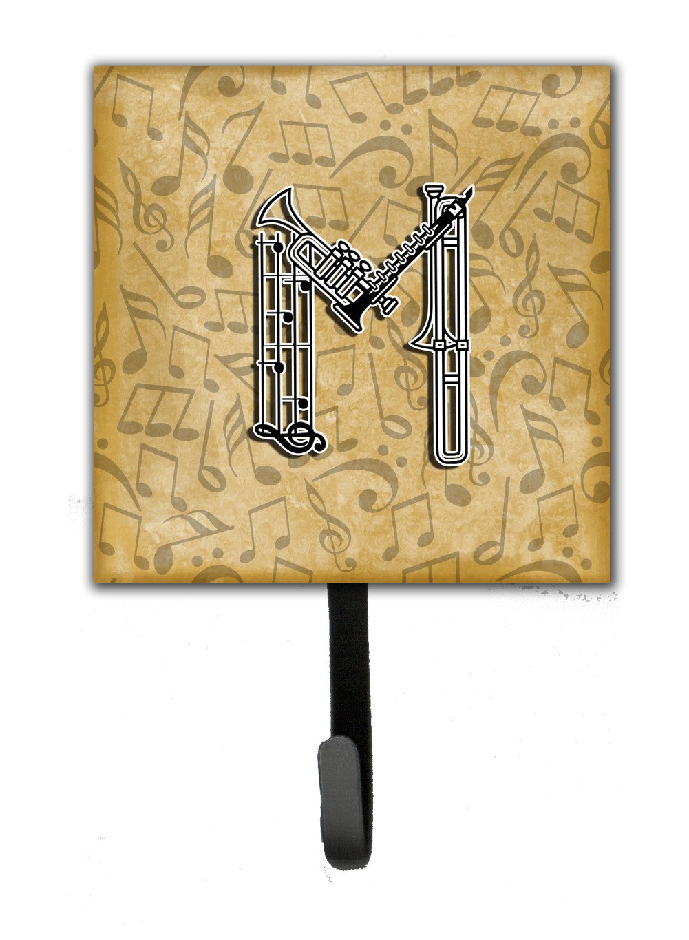 Letter M Musical Instrument Alphabet Leash or Key Holder CJ2004-MSH4 by Caroline's Treasures