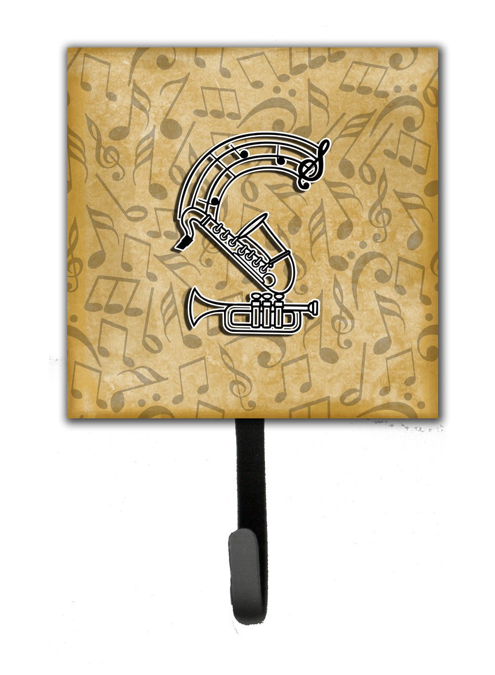 Letter S Musical Instrument Alphabet Leash or Key Holder CJ2004-SSH4 by Caroline's Treasures