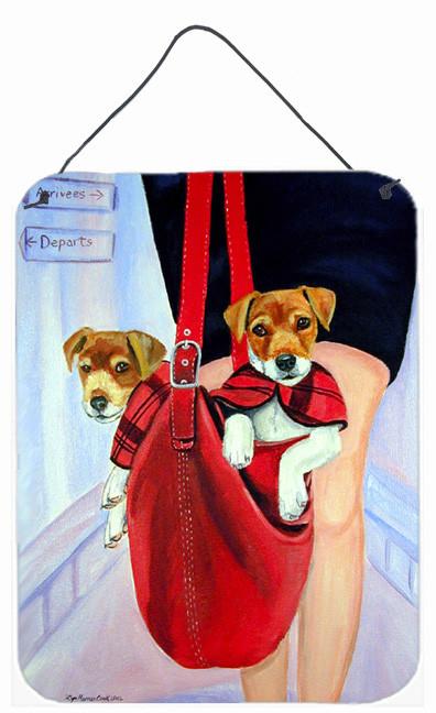 Jack Russell Terrier Aluminium Metal Wall or Door Hanging Prints by Caroline&#39;s Treasures