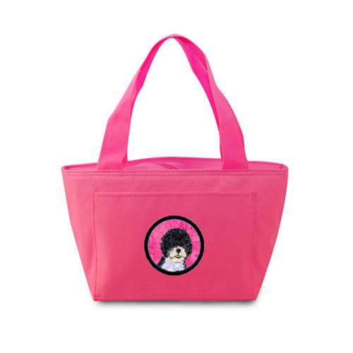 Pink Portuguese Water Dog  Lunch Bag or Doggie Bag SS4766-PK by Caroline's Treasures